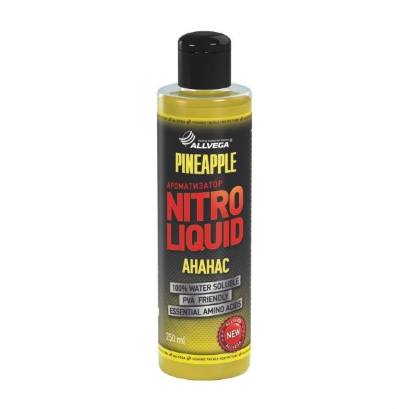Ароматизатор жидкий Allvega Nitro Liguid Pineapple ананас 250мл