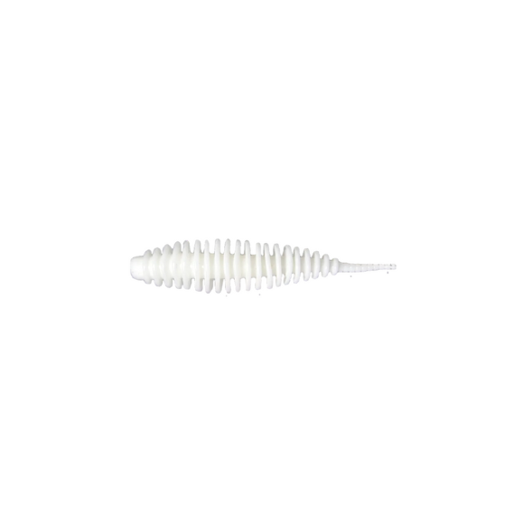 Мягкая приманка Brown Perch Fishanta Белый 40мм 0,5гр цвет 018 14 шт