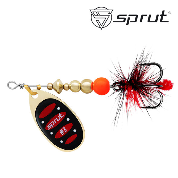Блесна Sprut Alba Ball System Spinner №3 7г/GBKR