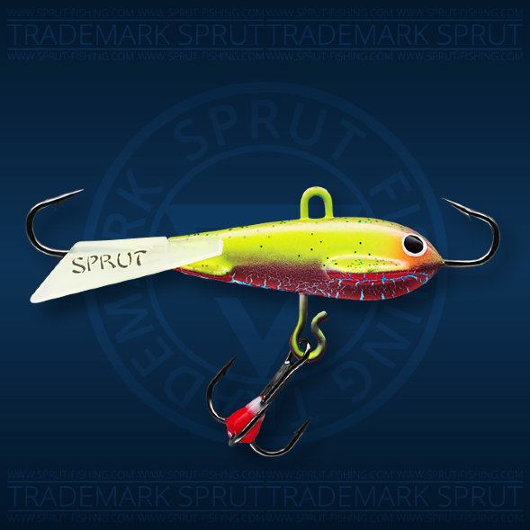 Балансир рыболовный для зимней рыбалки Sprut Toru №5 12г 50мм RVL