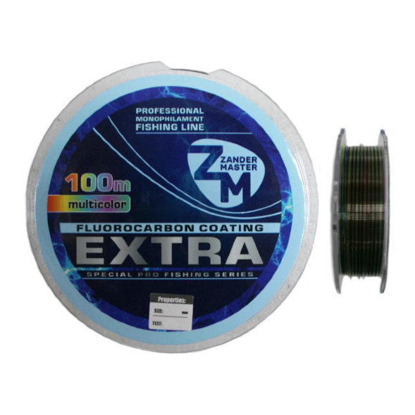 Леска ZanderMaster EXTRA 100m, 0.181мм х 5.2кг мультиколор