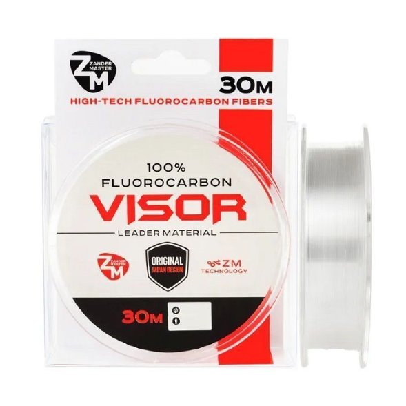 Леска ZanderMaster Vizor Fluorocarbon 0.370 30м