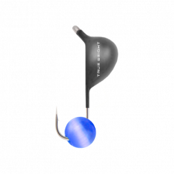 Мормышка вольфрамовая True Weight цена за 1 шт Капля d4 кош. глаз синий