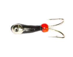 Мормышка вольфрамовая Condor Коза-уралка, с коронкой, 4,0 мм, серебро 15 шт