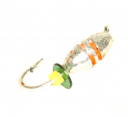 Мормышка вольфрамовая Condor Нимфа с рисками гальваника 3,0 мм, серебро 15 шт