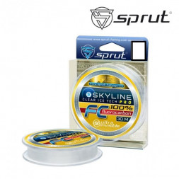 Леска Sprut Skyline FC Fluorocarbon Ice Tech Pro Clear 0.203 30м