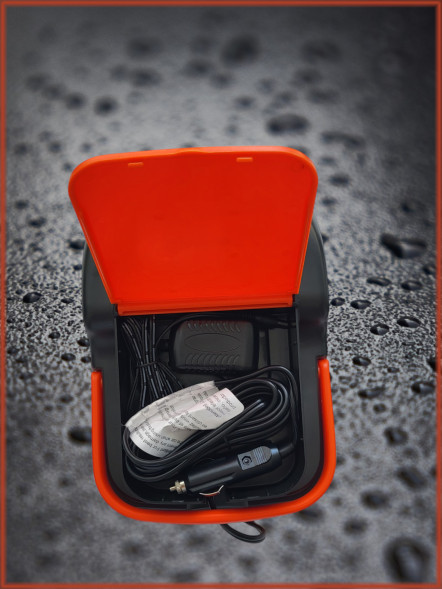 Насос аккумуляторный двухступенчатый HT-790 для лодок ПВХ, сабов, матрасов, палаток 0,34-1,38 атм