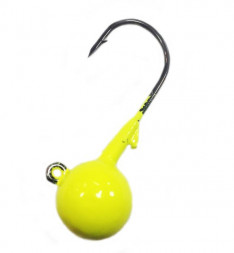 Джиг-головка Marlin's Шар 4г №3/0 желтый